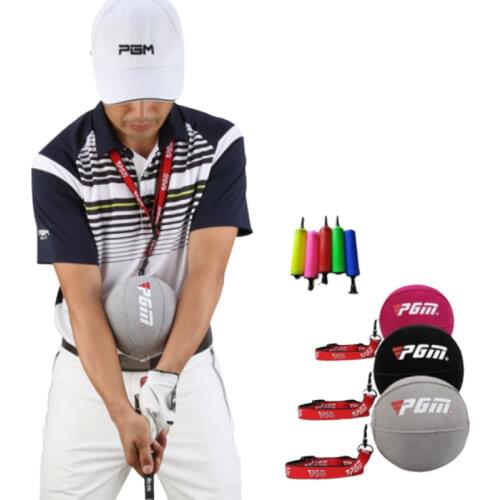 PGM Inflatable Golf Smart Ball Trainer Portable Swing Arm Corrector Posture Auxiliary Correction Training Aids Golf Accessories
