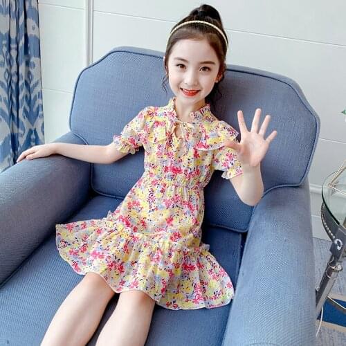 Girls Flower Dress Princess Tutu Dress for Girls Children Clothing Birthday Party Vestidos Kids Back To School Girl Dresses