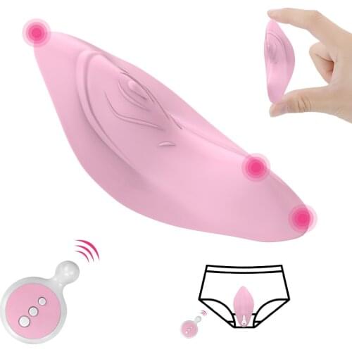 Portable Invisible Vibrating Egg Wireless Remote Control Clitoral Stimulator Panties Vibrator Sex Toys for Woman Sex Machine