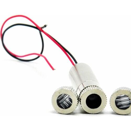 Adjusted 650nm 30mw Red Laser Diode Module 12x35mm Dot Line Cross Shape 3 in 1 w/Driver In