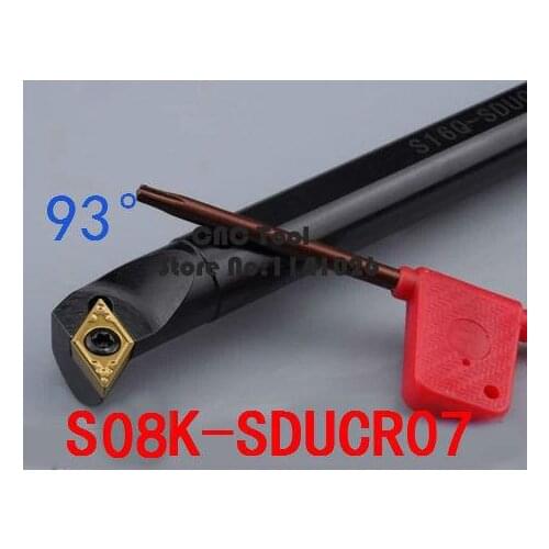 S08K-SDUCR07/ S08K-SDUCL07 8mm Lathe Cutting Tools, CNC Turning Tool ,Internal Lathe Machine Tools ,Tool holders for lathe