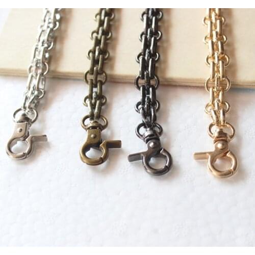 26cm Woman Fashion Bags Accessory Chain Fashion New Wallet Accessories Chain Handbag Solid Chain Handle Shoulder Bag Strap