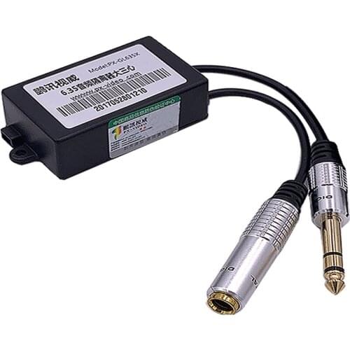 Audio Isolator Eliminates Current Acoustic Noise Solves Acoustic Noise Filter 6.35 Junior Core