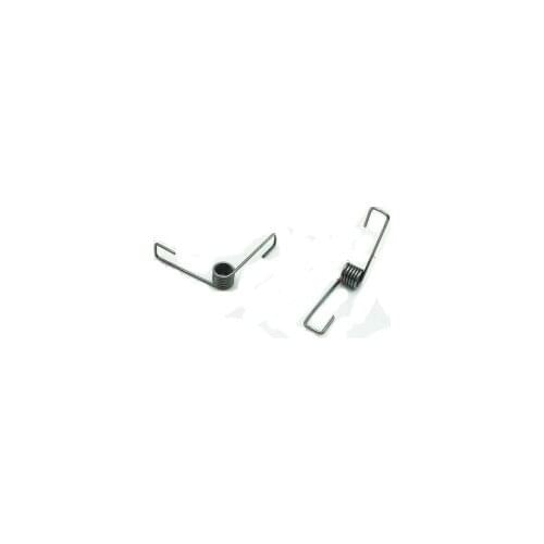 10pcs wire diameter 0.8mm outer diameter 6mm number of turns 6 ring with hook springs torsion spring 18mm corner length