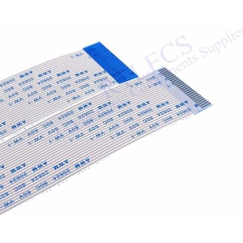 100pcs Flexible Flat Cable 28 PIN different ends FFC 1.0 mm pitch Length 60 70 80 100 120 150 200 250 300 400 450 500 600 700mm