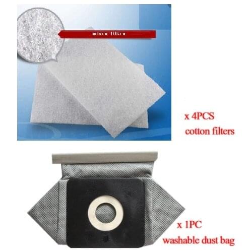 2 adet yıkanabilir elektrikli süpürge bez toz torbası Philips Electrolux LG Haier Samsung elektrikli süpürge olmayan dokuma