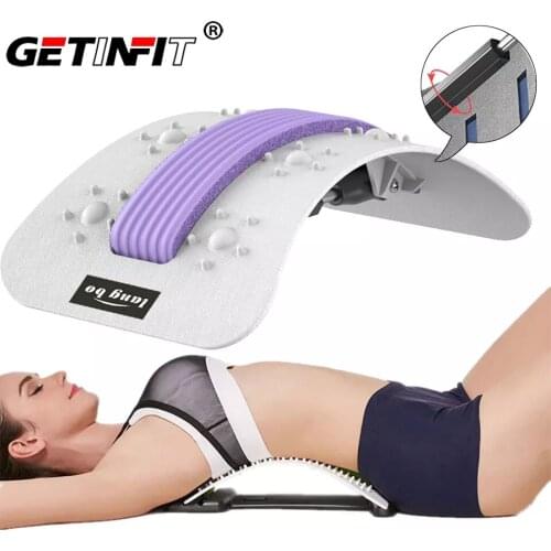 Getinfit Acupuncture Point Massage Stretcher Back Lumbar Support Stretches The Spine And Relaxes The Muscles Relieves Pain
