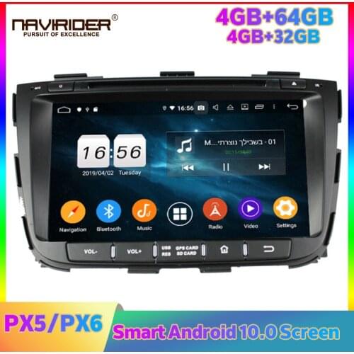 PX5 PX6 2din Car Radio Stereo Android Player For KIA SORENTO 2013 Carplay Head Unit Auto Multimedia GPS Navigation