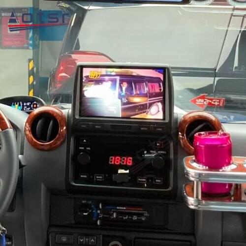 Android Car DVD Player GPS Navigation For Toyota Land Cruiser LC75 LC76 70 Auto Stereo Multimedia Radio Head unit Tape Recorder