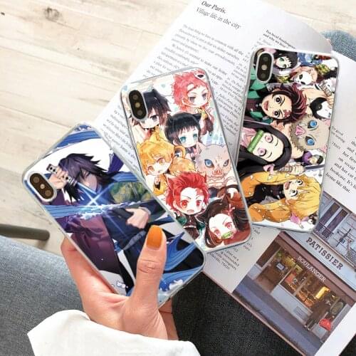 Demon Slayer Case For Samsung Galaxy A52 A51 A32 A31 A72 A71 A41 A12 A11 A21 A70 A50 A40 A30 A20 A10 A21S A6 A7 Anime Cover Case