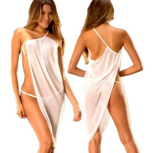 Terry Pau TP100954 Fancy See-Through Nightgown