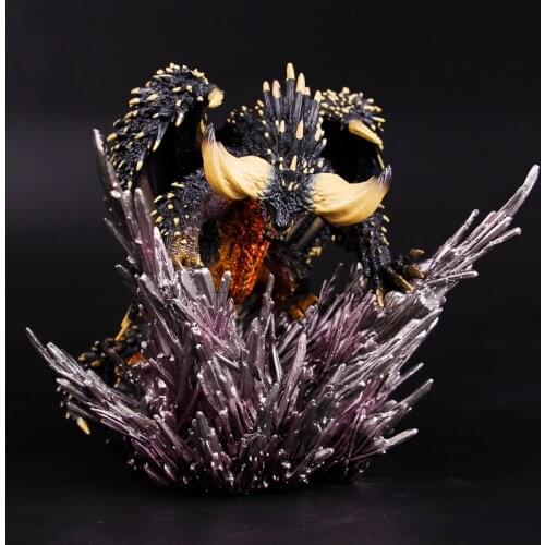 Monster Hunter World PS4 Cover Monsters Destroyed Dragons Limited Action Figure Japanese Genuine Kids Toy Gifts