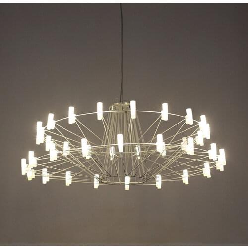 Modern LED Chandelier Creative Designer Pendant Light Living Room Dining Room Ceiling Lamp Fixture LED Suspension Lamps PA0521