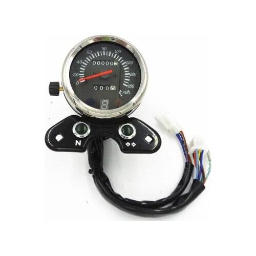ST250 Speedometer/Kilometer Odometer Gauge Tachometer Clock Assembly for Yamaha ST 250 Tricker