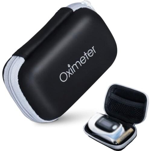 EVA Oximeter Storage Bag Pulse Oximeter Storage Box Medical Protection Bag Portable Waterproof Protection Case Cover