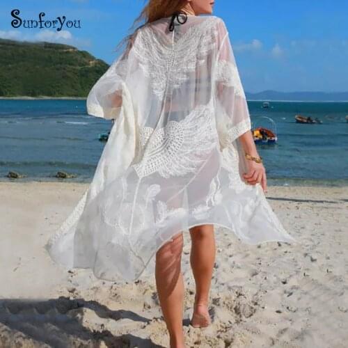 Sunforyou Swimwear With Mesh