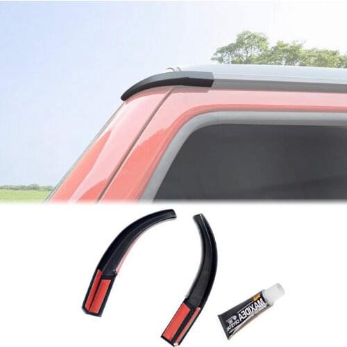 Rain Gutter Extension Diverter Drip Rail Extension Gutter Accessories for Jeep Wrangler 2018-2020 JL JLU Gladiator JT