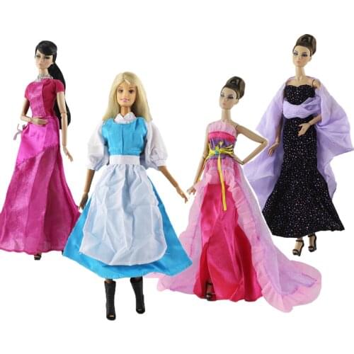 2019 New Palace Gown Ethnic Ancient Costume formal Dress Outfit Clothing Clothes For 1/6 BJD Xinyi Barbie FR ST Doll Gift