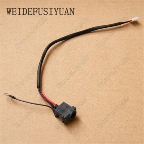 5PCS Laptop DC Power Jack Socket Connector Cable For Samsung N120 N128 N130 R518 R519 R520 X420 Notebook Charging Port