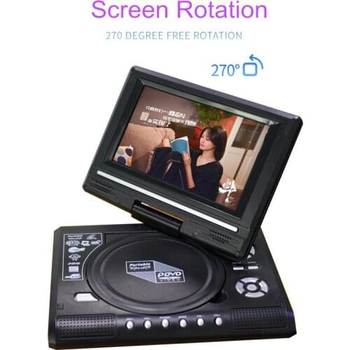 9.8 Inch Portable Mobile Dvd With Mini Tv Hd Player