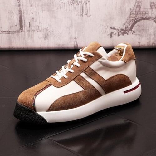 British Mens Casual Comfort Shoes Breathable Flat Platform Male Street Daily Leisure Sport Zapatos Younger Size 38-43 ERRFC