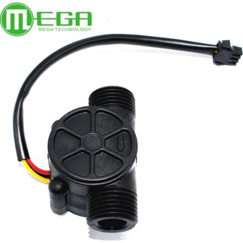 10pcs Water flow sensor flowmeter Hall flow sensor Water control 1-30L/min 2.0MPa YF-S201 YF-S401