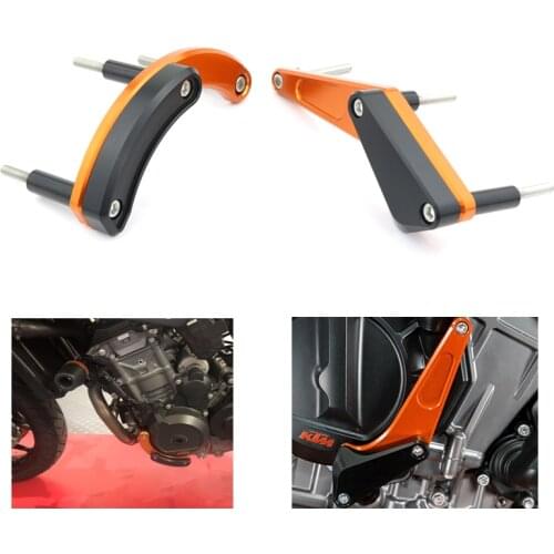 Fit For KTM Duke 790 2018 2019 2020 Stator Clutch Engine Cover Guard Protector Slider CNC Aluminum POM Plastic