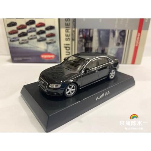 KYOSHO 1/64 Audi A4 Collect die casting alloy trolley model