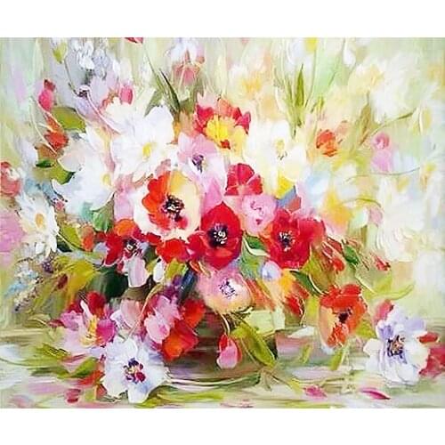 A17198 11CT/14CT/18CT/25CT/28CT oil scenery patterns Counted Cross Stitch DIY Cross Stitch Kits Embroidery Needlework Sets