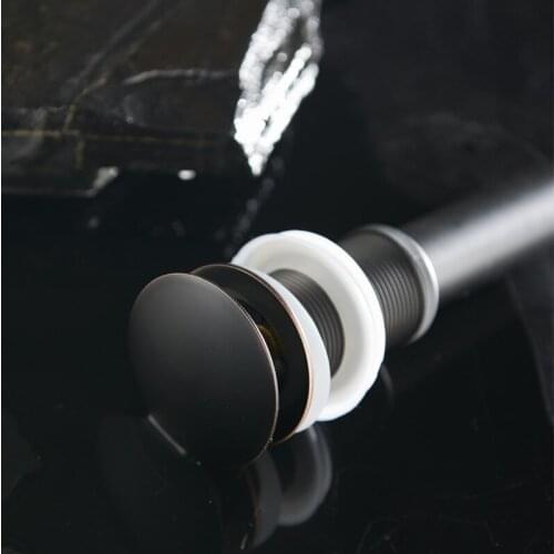 New Bathroom Basin Sink Pop Up Drain Antique Brass Material Clic-clac Waterlet Kitchen Strainer Vessel With & Without Overflow