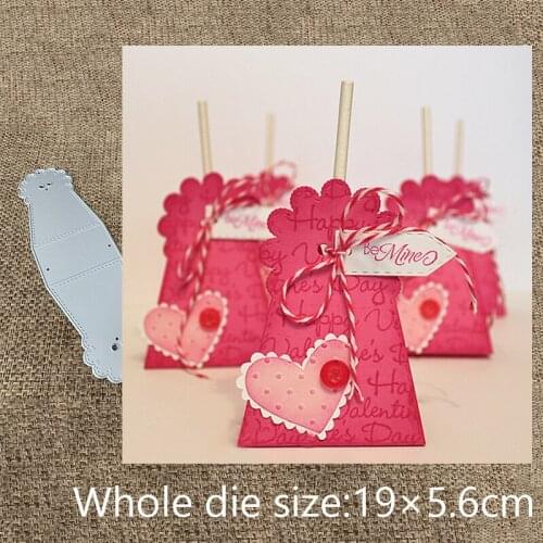 New Design Craft Metal stencil mold Cutting Die flower box decoration scrapbook die cuts Album Paper Card Craft Embossing