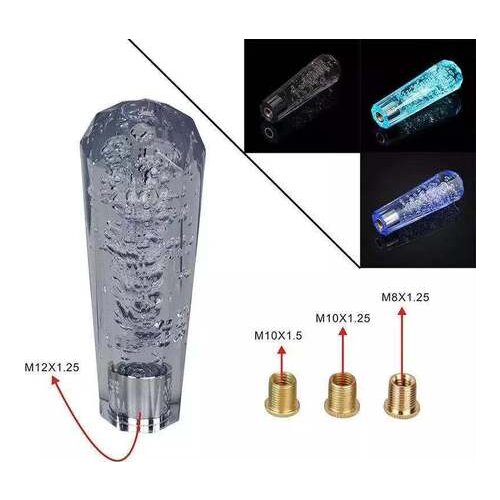 15cm Car Crystal Resin Gear Shift Knob Bubble Auto Manual Stick Gear Shifter Stick Gear Shift Knob Lever AT MT