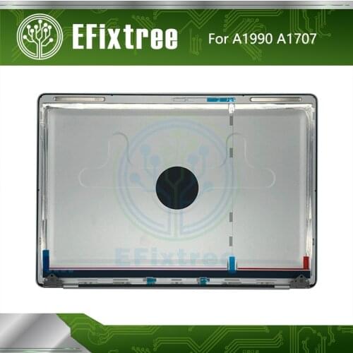 Silver A1707 A1990 Lid Cover Case With Logo Housing For Macbook pro 15'' Retrina Back Cover EMC 3162 3072 3215 2016 2017 2018