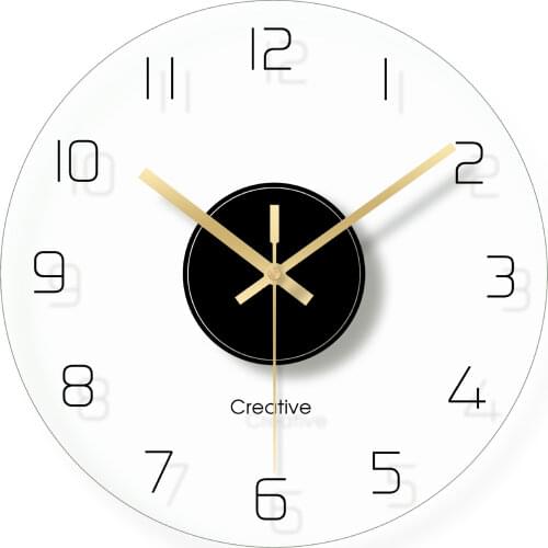Modern Glass Wall Clock Large Pow Patrol Wall Mirror Decoration Secret Hiding Kitchen Relojes De Pared Home Watch Decor SC192