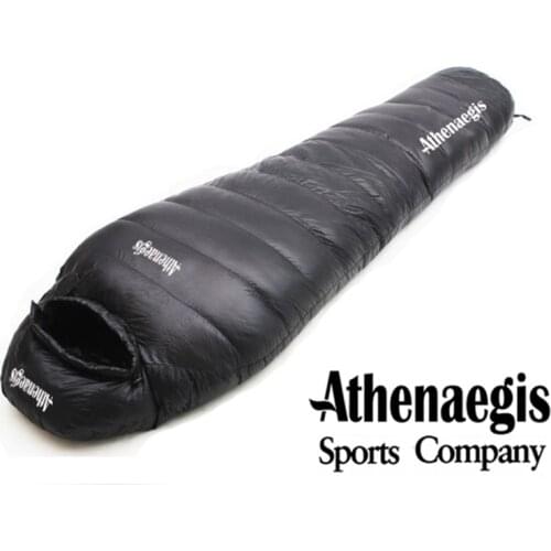 Athenaegis 1000G Goose Down Filling Spliced Adult Waterproof Winter Sleeping Bag Slaapzak Lazy Bag Sac De Couchage