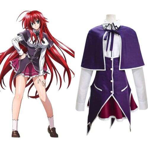 High School D×D Rias Gremory Cosplay Rias Gremory Costumes Halloween Carnival jk Unform Suit