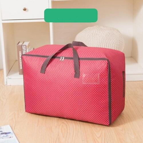 Household Quilt Clothing Storage Bag Oxford Cloth Waterproof Thicken Packing Bag Large Capacity Quilt Clothing Toy Moving Bag
