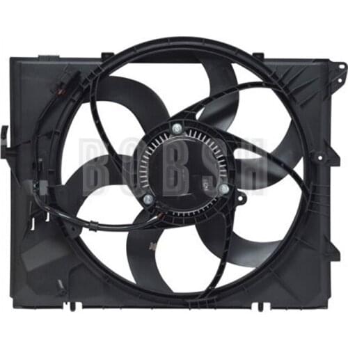 Car Blower Fan 2005-b mw330i E90 320i 325i 330i 325i 6MT 318i 320Li Engine cooling fan Electronic fan Water tank radiator fan