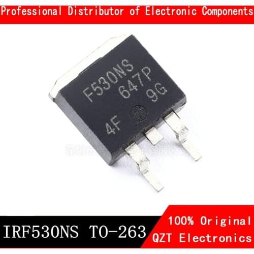 10pcs/lot IRF530NS TO263 F530NS IRF530S F530S TO-263 17A 100V new original In Stock