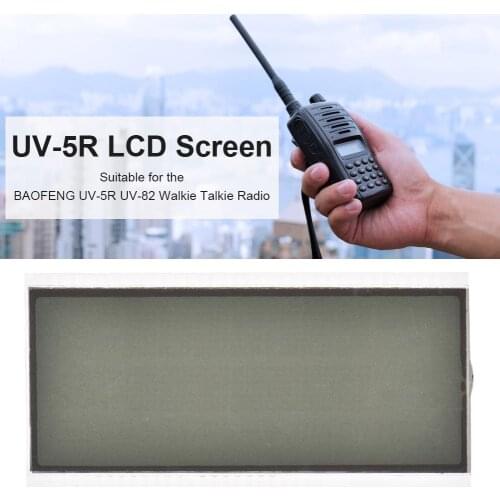 Walkie-talkie Accessories Walkie Talkie Power Adapter UV-5R LCD Screen for Communication Equipment Accessories