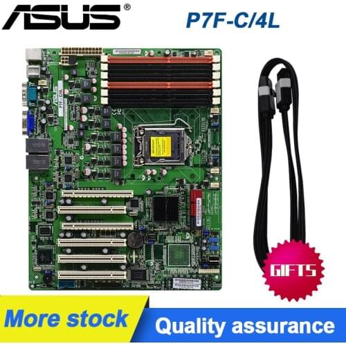 ASUS P7F-C/4L LGA1156 3420 DDR3 ATX Original PC Motherboard Desktop Mainboards Set