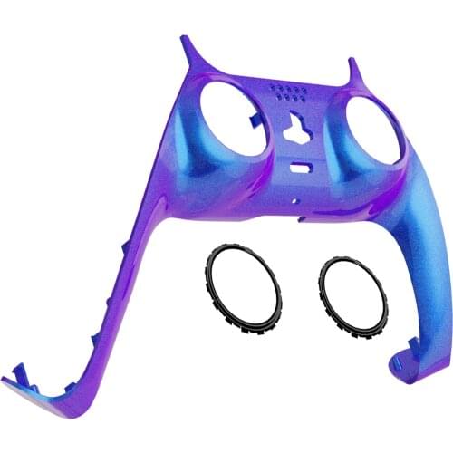 Decorative Trim Shell for DualSense 5 Controller Clip Shell w/ Accent Rings for PS5 Controller