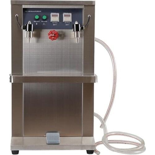Electric double nozzle quantitative filling machine liquid filling machine for Milk Beer beverage filling machine