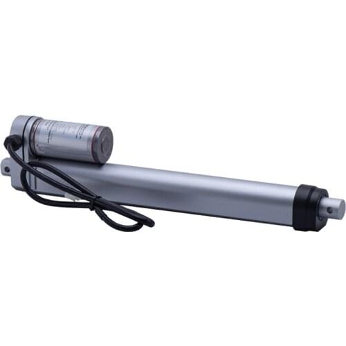 Metal gear electric Linear actuator 12V linear motor moving distance stroke 2inch -12inch waterproof with control switch