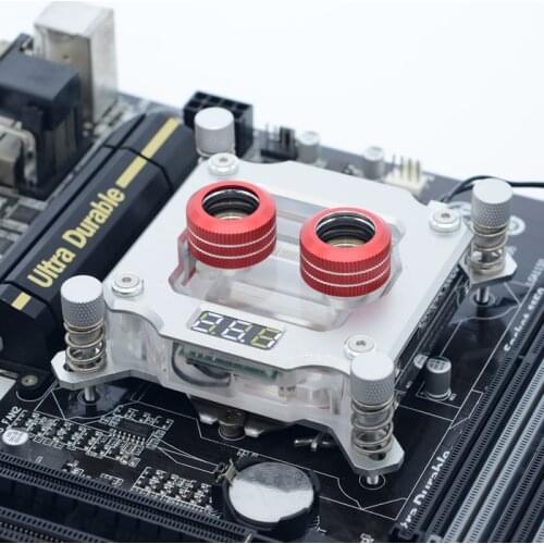 FREEZEMOD computer PC cpu cool block for intel LGA 1151 115X 2011 platform temperature sense motherboard heatsink AURA. UPR-2018