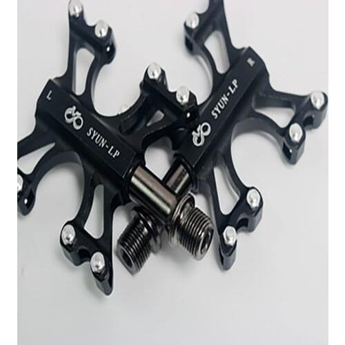 Mountain&road bike aluminum alloy perin anti - slip super lubrication pedal CRMO chrome molybdenum steel axis