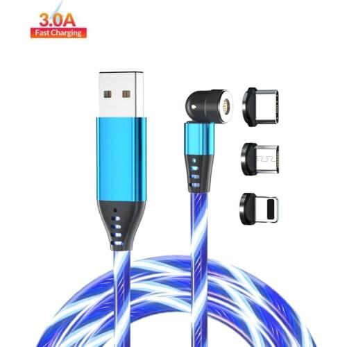 USB C Cable For Sony Xperia XZ2 Compact Luminous Magnet Cable For Xperia XZ1 Compact data Cable For Xperia XZs Magnetic Charger