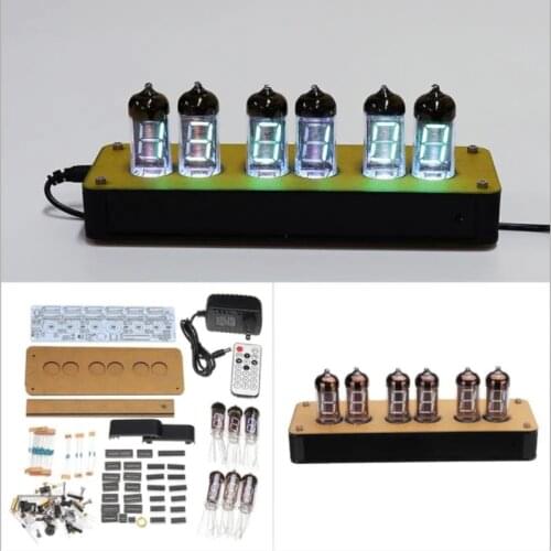 In line components retro retro iv11 fluorescent tube digital clock GPS timing DIY Kit electronic alarm clock ornaments