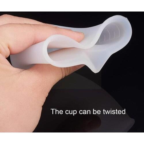 Disposable Measuring Cup Silicone Measuring Cup DIY Handmade Making Transparent Tool Cup Kitchen Scale To with Practical L0B0
