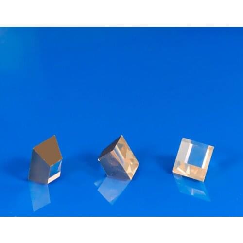 N-BK7 trapezoidal prism surface gold-plated optical glass for precision optical instruments